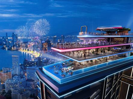 03_GRAND_SOLAIRE_NOBLE_EXTERIOR_BEACH_CLUB_03_TWILIGHT_Draft_05_067b37f659.jpg | Prodej bytu, atypický, 28 m²