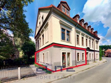 Pohled vstup | Pronájem - obchodní prostor, 92 m²