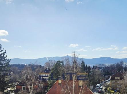 Výhled z lodžie | Pronájem bytu, 4+1, 85 m²