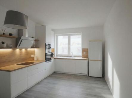 Kuchyň - vizualizace | Prodej - dům/vila, 142 m²