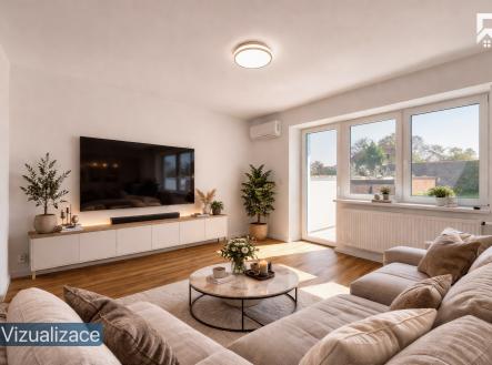 Vizualizace_obyvaci_pokoj | Prodej - dům/vila, 170 m²