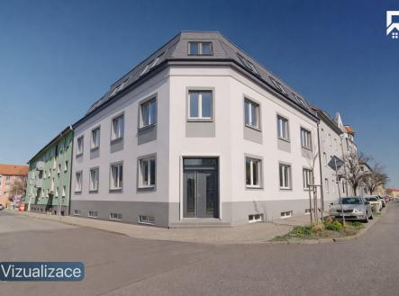 Vizualizace_budova | Prodej - nájemní dům, 820 m²