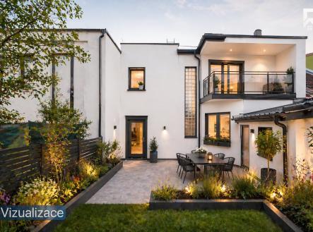 Vizualizace_Dvorek2 | Prodej - dům/vila, 160 m²