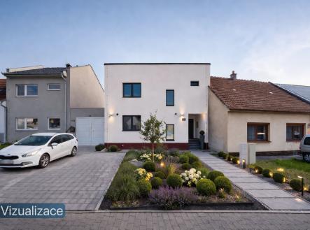 Vizualizace_predzahrada | Prodej - dům/vila, 170 m²