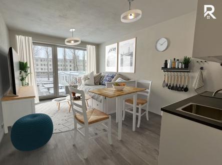 pronajem-byty-1-kk-29-m2-vyskov-garsonka-3321dc | Pronájem bytu, 1+kk, 29 m²