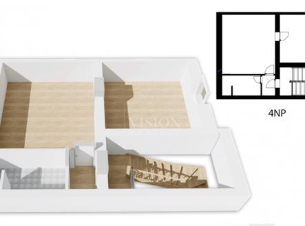 pudorys.png | Prodej bytu, 2+kk, 62 m²