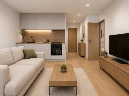 vizu-2kk.png | Prodej bytu, 1+kk, 39 m²