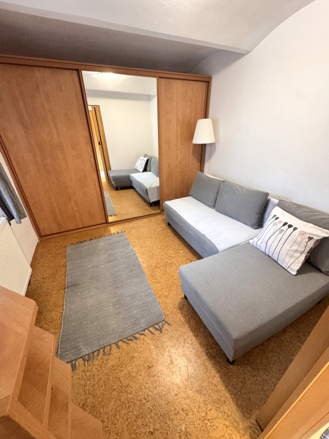 Pronájem bytu 1+1/Z, 24 m2, Roudnice n.L., ul. Chvalínská, 1.NP, cihla