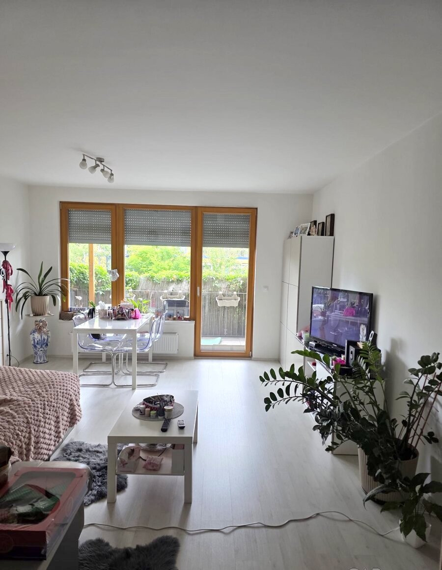 Pronájem bytu 2+kk/T,GS, 74 m2, P9-Hloubětín, ul. Modrého, 2.NP, cihla 