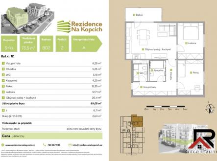 byt-12.jpg | Prodej bytu, 3+kk, 73 m²