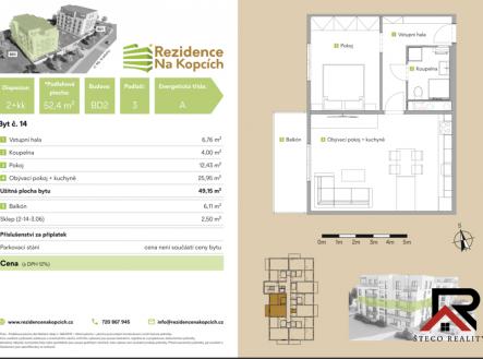 byt-14.png | Prodej bytu, 2+kk, 52 m²
