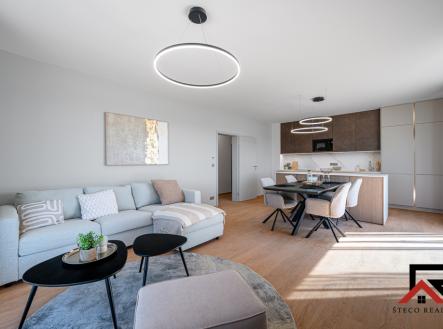 ilustrační fotografie vzorového bytu | Prodej bytu, 1+kk, 48 m²