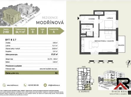 b2.7..png | Prodej bytu, 2+kk, 64 m²