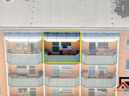 balkon-z-dronu.jpeg | Prodej bytu, 2+1, 60 m²
