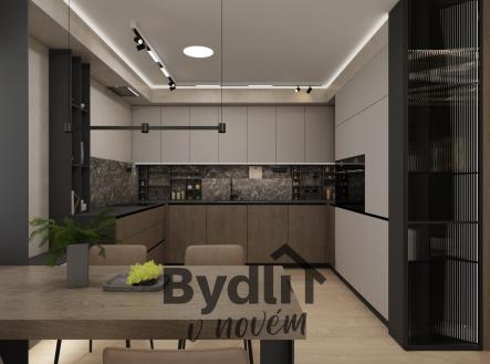vizualizace kuchyně | Prodej - dům/vila, 184 m²