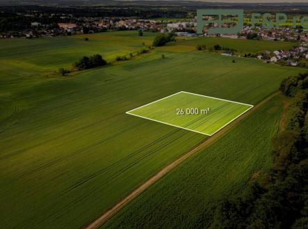 Prodej - pozemek, zemědělská půda, 26 000 m²