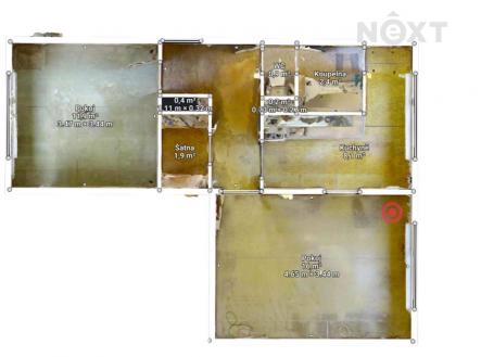 Prodej bytu, 2+1, 50 m²