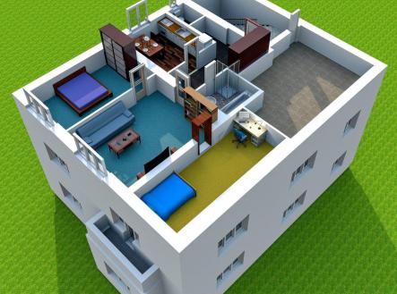 Pronájem bytu, 3+1, 72 m²