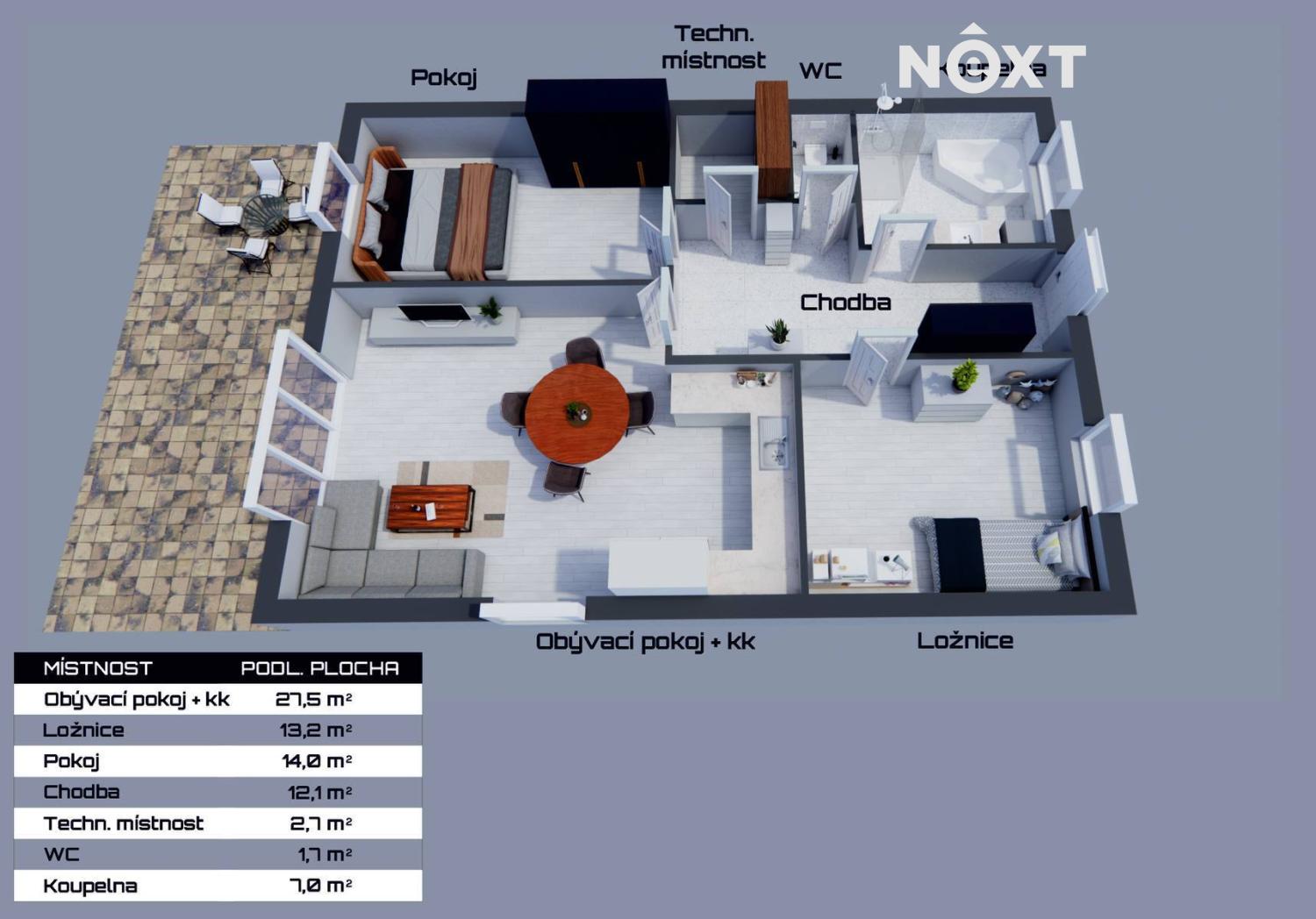 Prodej Rodinný dům, 80㎡