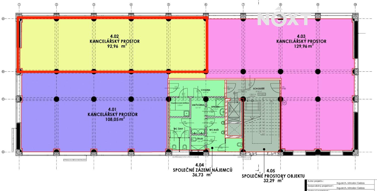 Prodej komerční Kanceláře, 92㎡