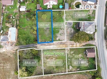 Prodej - pozemek pro bydlení, 563 m²