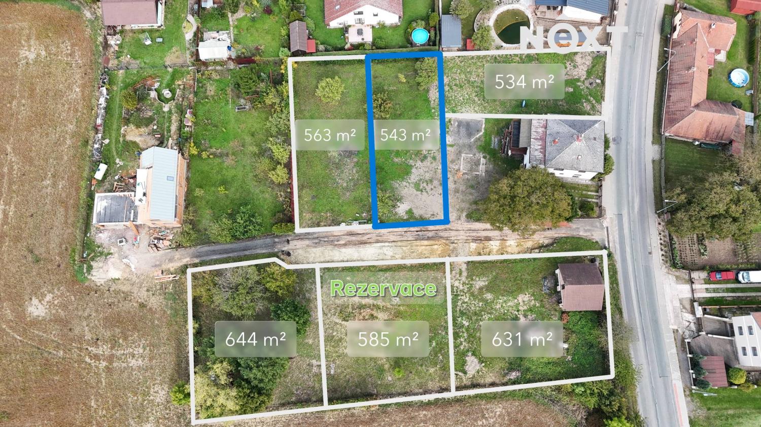Prodej pozemek Bydlení, 546㎡