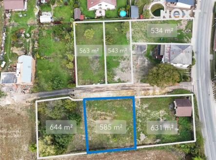 Prodej - pozemek pro bydlení, 585 m²