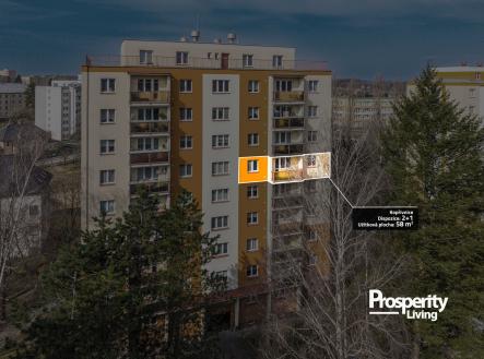 Koprivnice_Grafika | Prodej bytu, 2+1, 56 m²