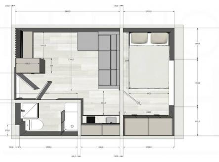 1.jpg | Pronájem bytu, 2+kk, 19 m²