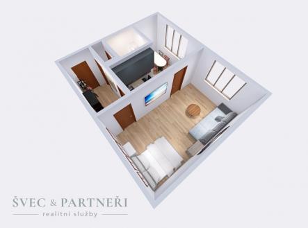 foto: 4 | Prodej bytu, 1+1, 40 m²