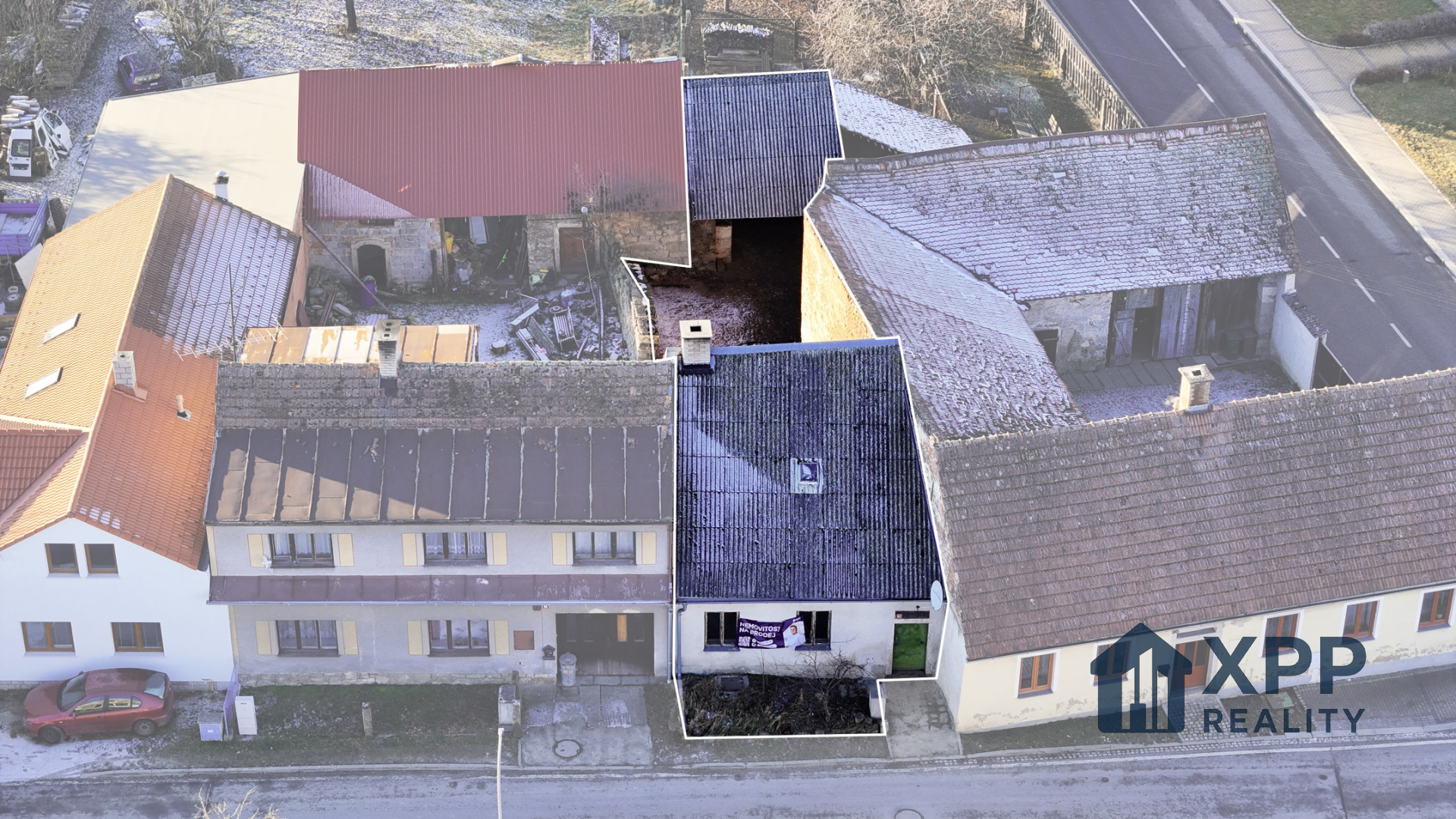 Prodej rodinného domu 1+1, 72 m²