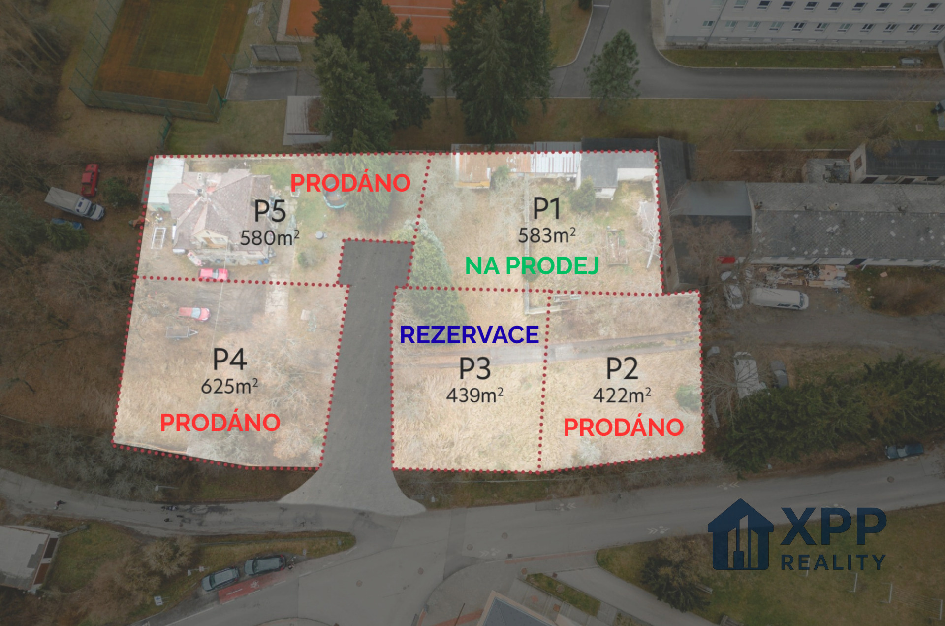 Prodej stavebního pozemku 538 m²