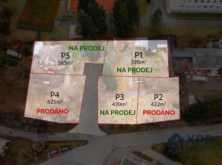 Prodej - pozemek pro bydlení, 598 m²