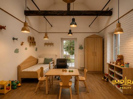 Vizualizace - dětský pokoj | Prodej - restaurace, 100 m²