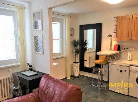 Kuchyňský kout | Pronájem bytu, 1+1, 29 m²