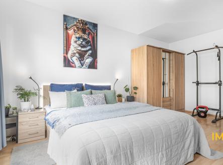 Ložnice | Pronájem bytu, 2+kk, 11 354 m²
