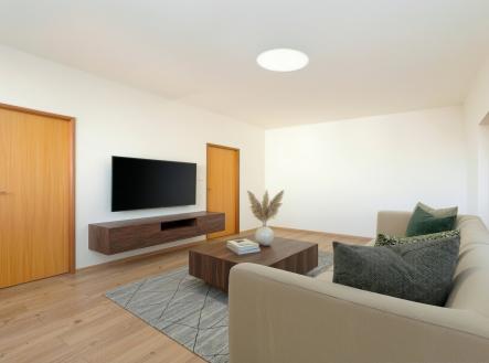 Living Room 3 | Pronájem bytu, 3+1, 71 m²
