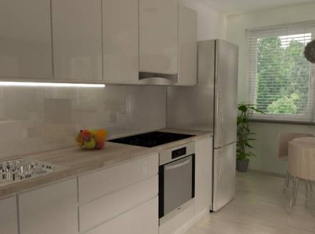 Bez popisku | Pronájem bytu, 2+kk, 50 m²