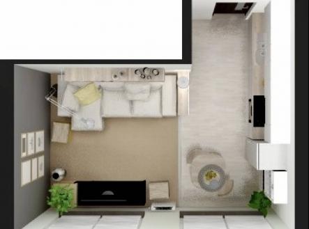 Bez popisku | Pronájem bytu, 2+kk, 47 m²