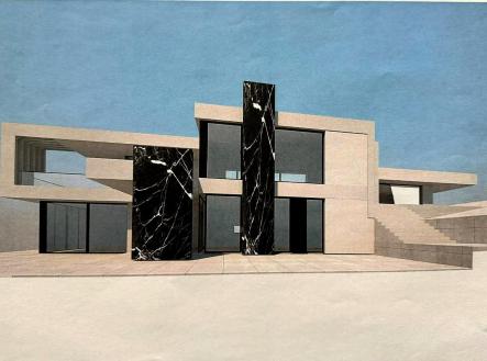 Nebovidy eln pohled na dm.jpg | Prodej - pozemek pro bydlení, 2 500 m²