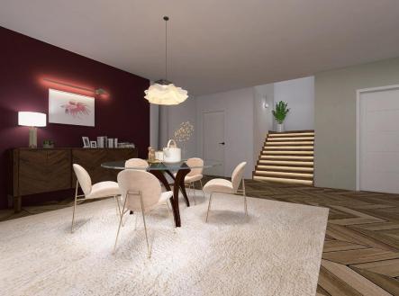 Menin I.NP, byt,  3D od okna detail.jpg | Prodej bytu, atypický, 246 m²