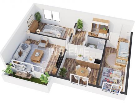 . | Prodej bytu, 3+1, 74 m²