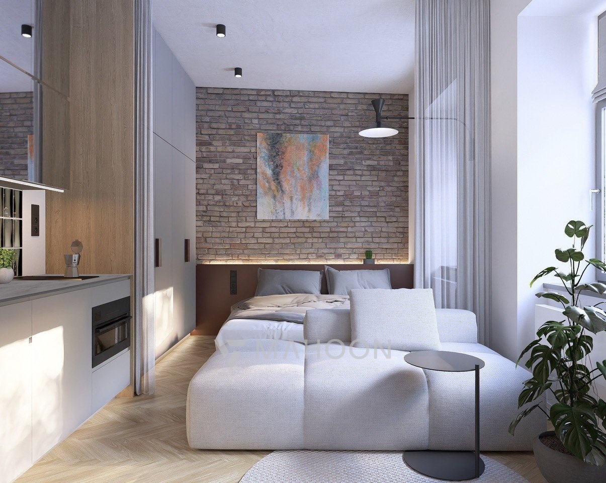 vizualizace ložnice