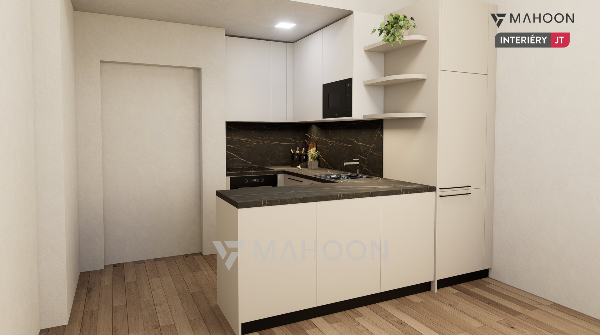 vizualizace kuchyně