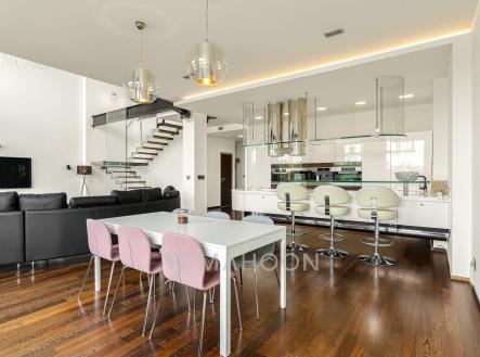 jídelní část | Pronájem bytu, 3+kk, 305 m²