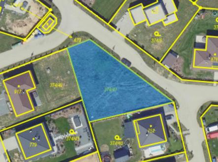Pozemek-mapa.jpg | Prodej - pozemek pro bydlení, 843 m²