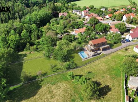 Vizualizace domu na pozemku | Prodej - pozemek pro bydlení, 4 194 m²