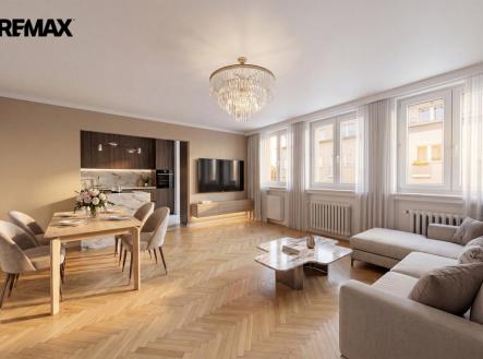 Vizualizace | Prodej bytu, 2+kk, 77 m²