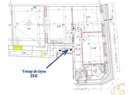 Půdorys | Prodej bytu, 3+kk, 117 m²