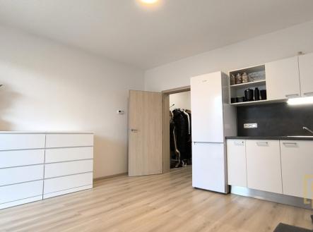 Obývací pokoj s kk | Pronájem bytu, 1+kk, 45 m²